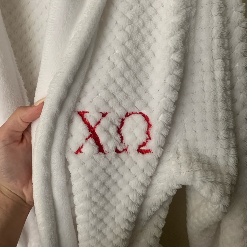 Chi Omega Bath Robe